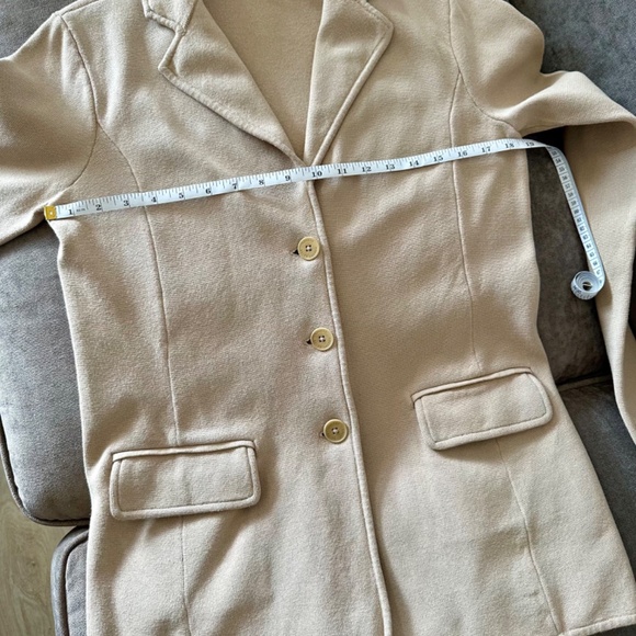 LAUREN RALPH LAUREN Sweater Knit Cotton Blend Blazer CURRENT FALL Collection, M - Picture 8 of 16